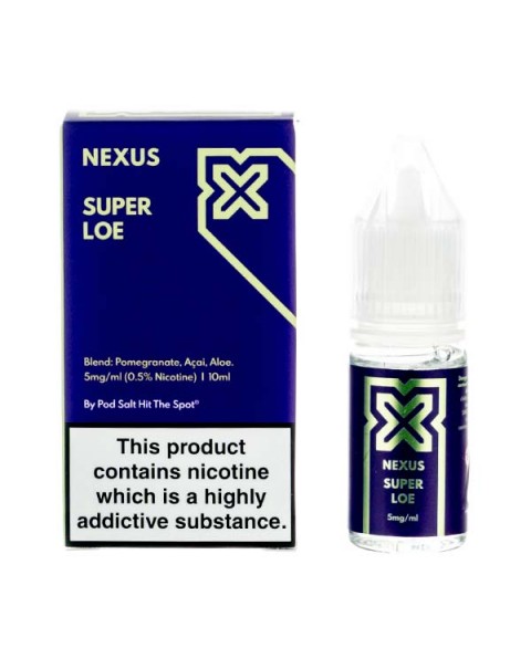 Super Loe Nic Salt E-Liquid by Pod Salt Nexus