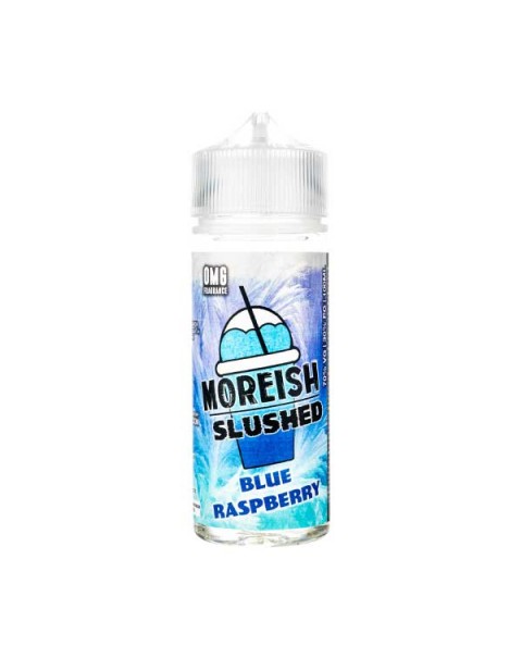 Blue Raspberry Slushed Shortfill E-Liquid by Moreish Puff