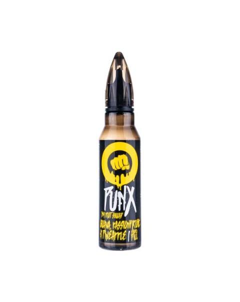 Guava, Passionfruit & Pineapple Shortfill E-Liquid by Riot Squad Punx