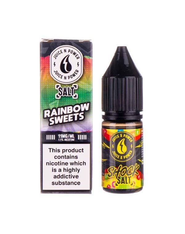Rainbow Sweets Nic Salt E-Liquid by Juice N Power