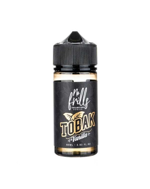 Vanilla Tobacco Shortfill E-Liquid by No Frills Tobak