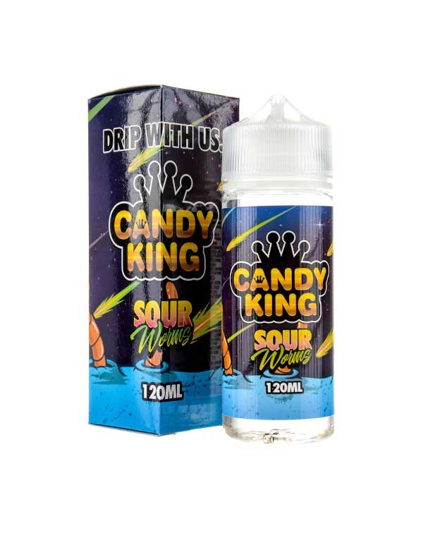 Sour Worms Shortfill E-Liquid by Candy King