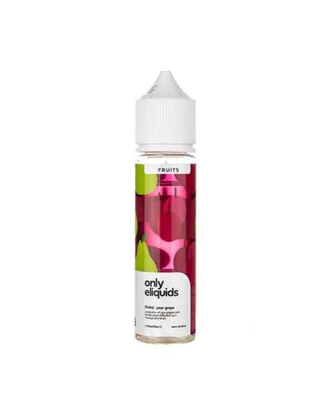 Pear Grape Shortfill E-Liquid by Only eLiquids