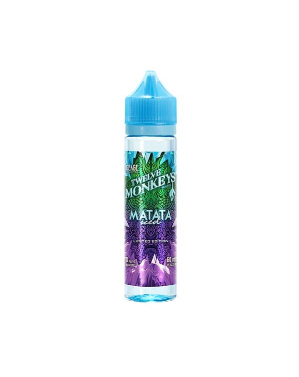 Matata Iced Shortfill E-Liquid by Twelve Monkeys