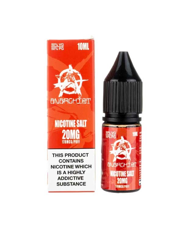 Red Nic Salt E-Liquid by Anarchist