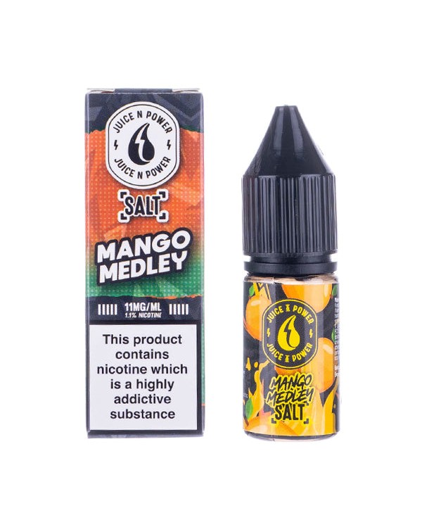 Mango Medley Nic Salt E-Liquid by Juice N Power