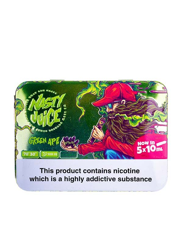 Green Ape E-Liquid (5 x 10ml) by Nasty Juice