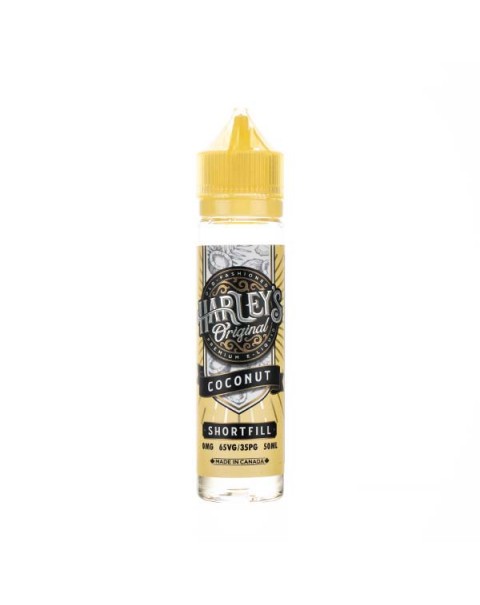 Coconut Custard Shortfill E-Liquid by Harley's Original