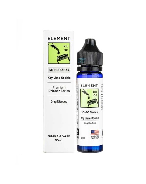 Key Lime Cookie Shortfill 50ml E-Liquid by Element