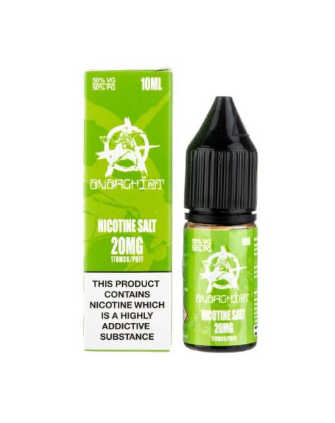 Green Nic Salt E-Liquid by Anarchist