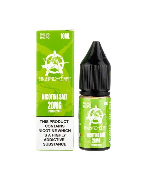 Green Nic Salt E-Liquid by Anarchist