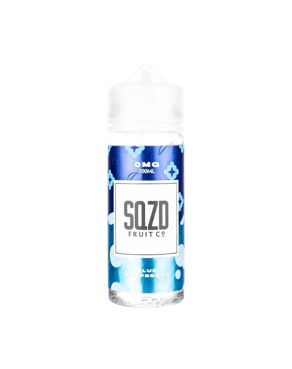 Blue Raspberry 100ml Shortfill E-Liquid by SQZD Fr...