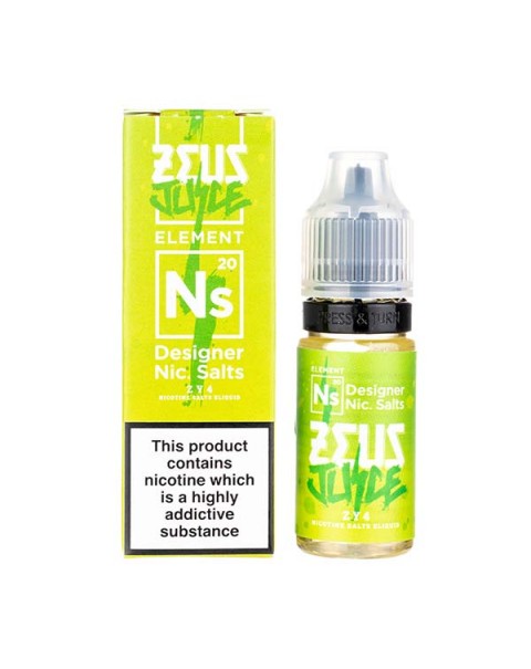 ZY4 Nic Salt E-Liquid by Zeus Juice Co.