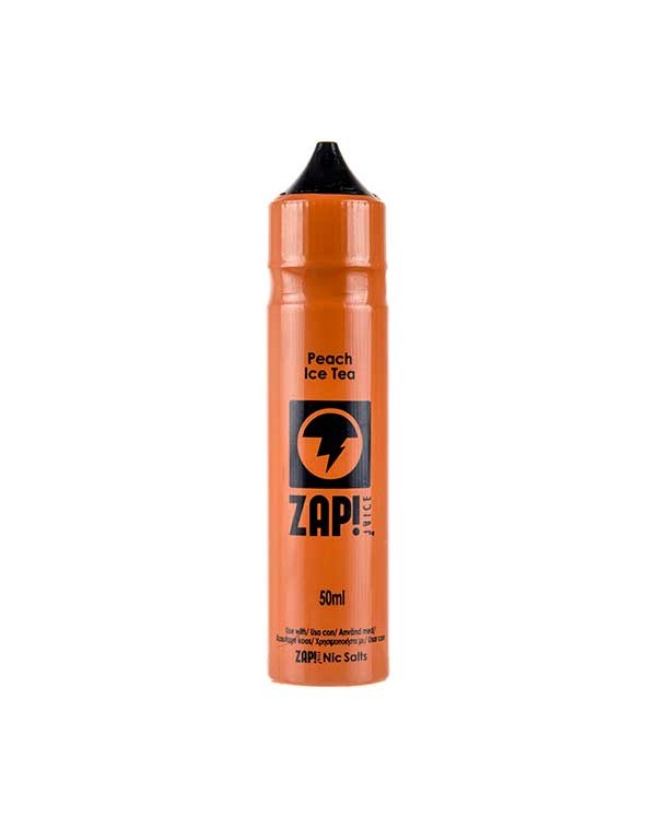 Peach Iced Tea Shortfill E-Liquid by Zap! Juice