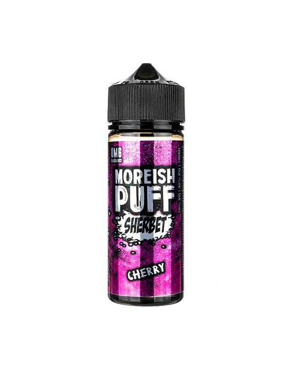 Cherry Sherbet Shortfill E-Liquid by Moreish Puff