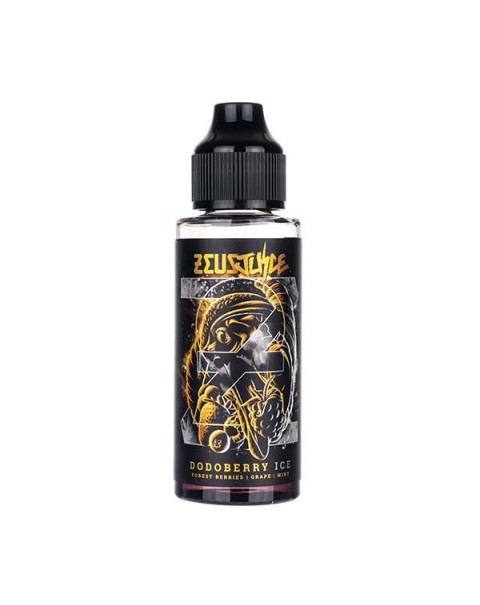 Dodoberry Ice 100ml Shortfill E-Liquid by Zeus Juice