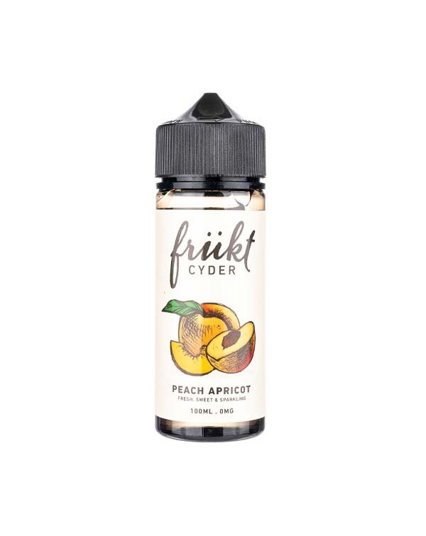 Peach Apricot 100ml Shortfill E-Liquid by Frukt Cy...