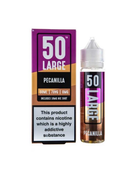 Pecanilla Shortfill E-Liquid by 50 Large