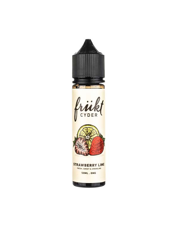 Strawberry Lime 50ml Shortfill E-Liquid by Frukt C...