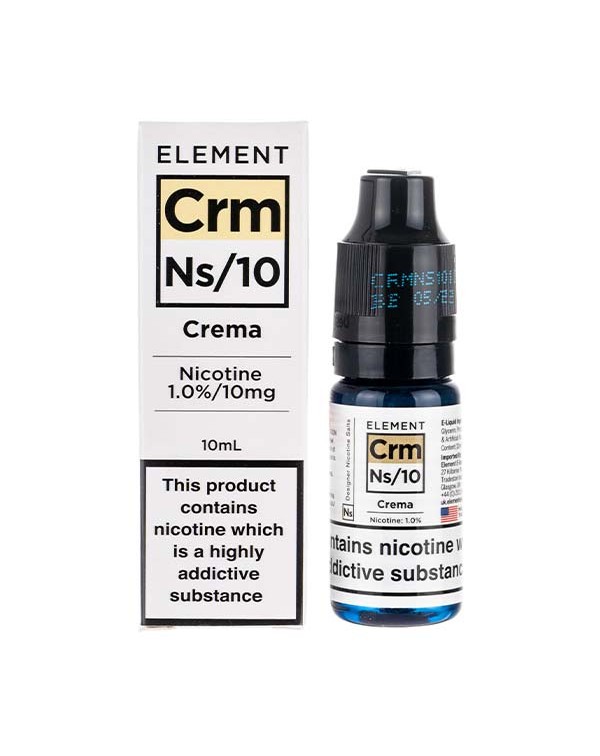 NS20 Crema Nic Salt E-Liquid