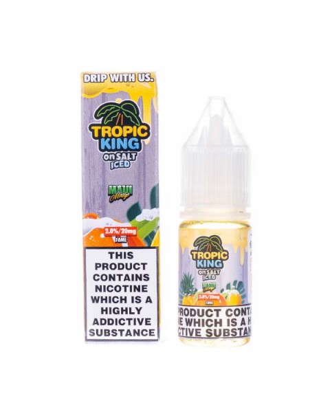 Maui Mango ON ICE Nic Salt E-Liquid by Tropic King