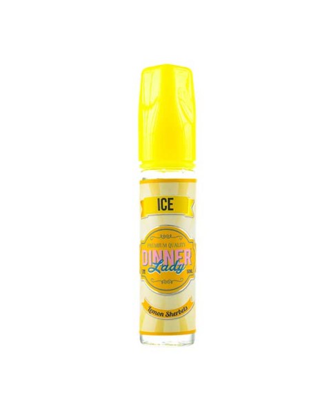 Lemon Sherbet Ice Shortfill E-Liquid by Dinner Lady