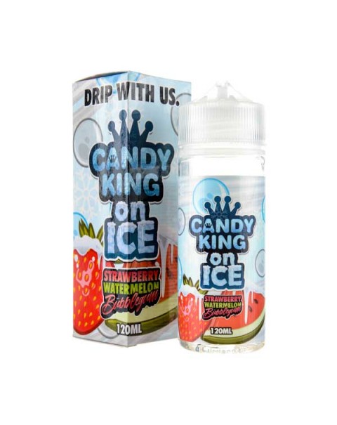 Strawberry Watermelon Bubblegum On Ice Shortfill E-Liquid by Candy King