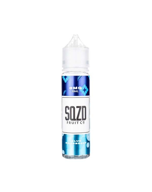 Blue Raspberry 50ml Shortfill E-Liquid by SQZD Fru...