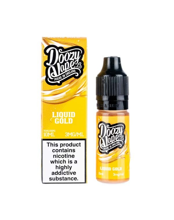 Liquid Gold 70/30 E-Liquid by Doozy Vapes