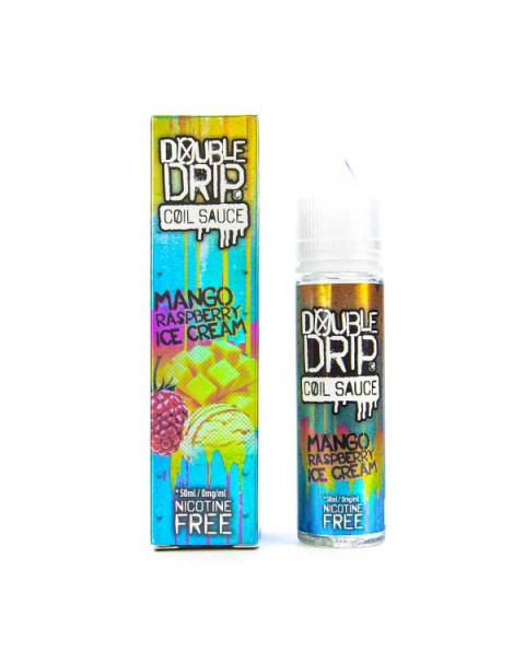 Mango Raspberry Ice Cream Shortfill E-Liquid by Double Drip