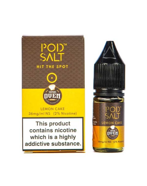 Lemon Cake Nic Salt E-Liquid by Pod Salt