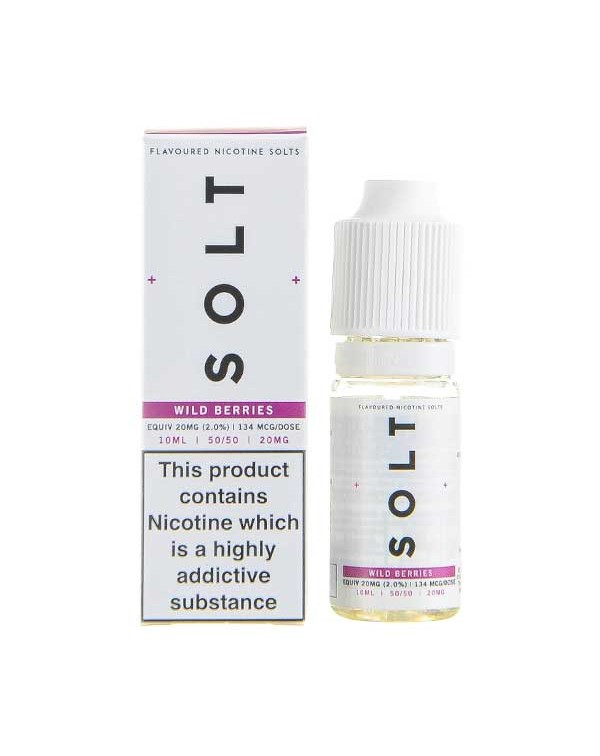 Wild Berries Nic Salt E-Liquid by SOLT