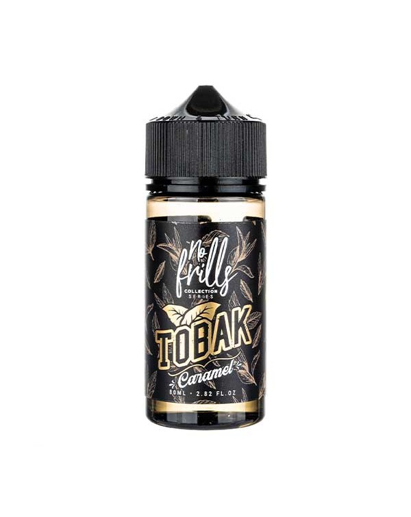 Caramel Tobacco Shortfill E-Liquid by No Frills To...