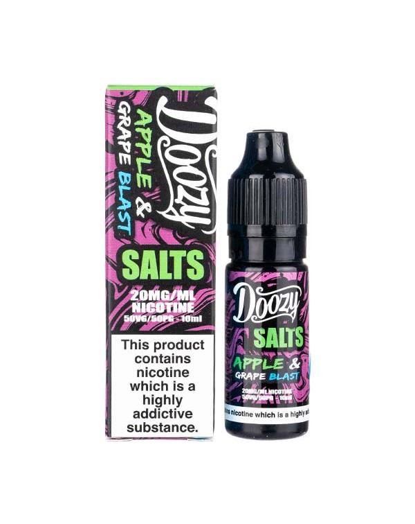 Apple & Grape Blast Nic Salt E-Liquid by Doozy