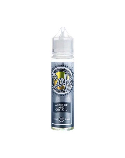 Apple Pie & Custard Shortfill E-Liquid by Cafe Vapour