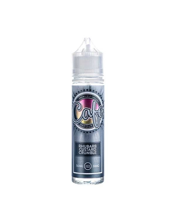 Rhubarb Custard Crumble Shortfill E-Liquid by Cafe...