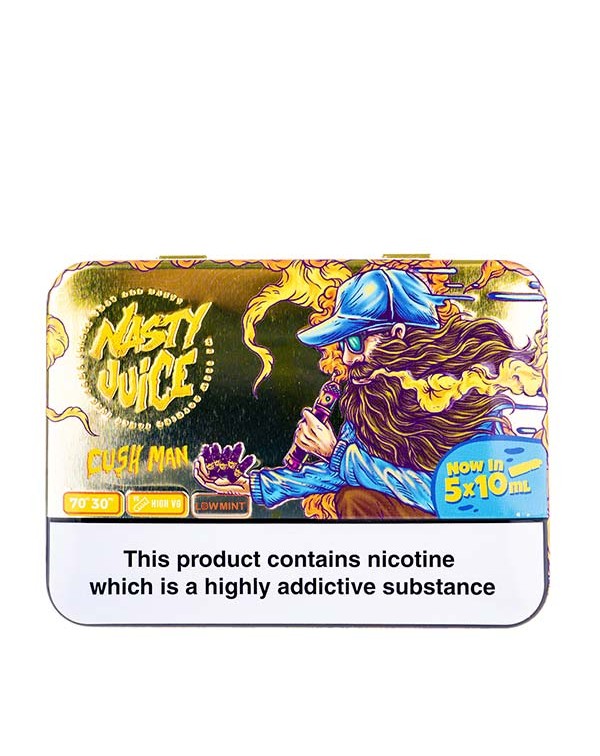 Cush Man E-Liquid (5 x 10ml) by Nasty Juice