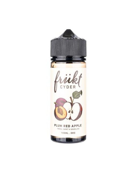 Plum Red Apple 100ml Shortfill E-Liquid by Frukt Cyder