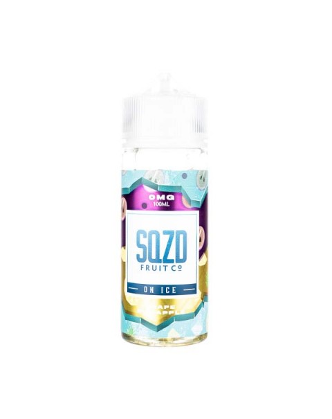 Grape Pineapple On Ice 100ml Shortfill E-Liquid by SQZD Fruit Co