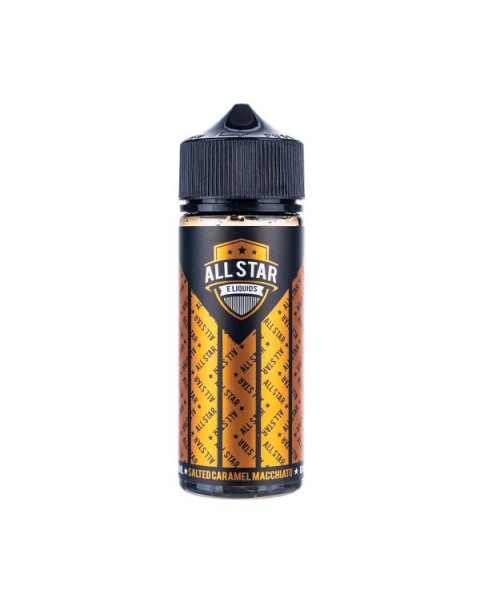 Salted Caramel Macchiato 100ml Shortfill E-Liquid by All Star