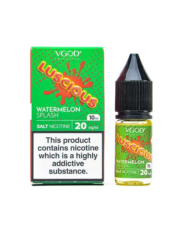 Luscious Watermelon Splash Nic Salt E-Liquid by VG...