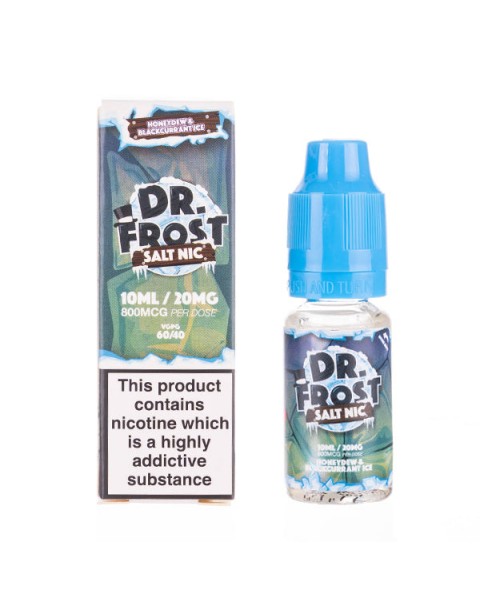 Honeydew Blackcurrant Ice Nic Salt E-Liquid by Dr Frost