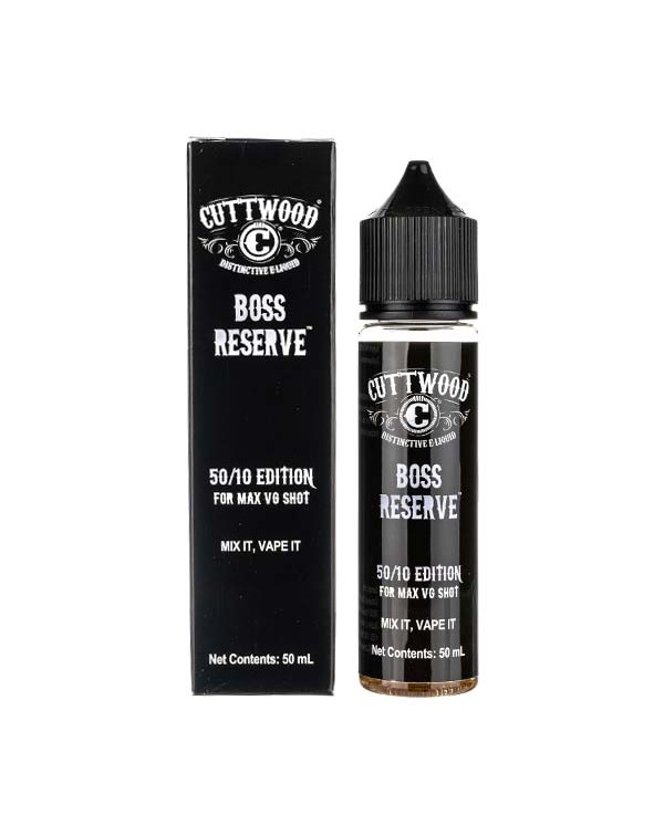 Boss Reserve Shortfill E-Liquid by Cuttwood