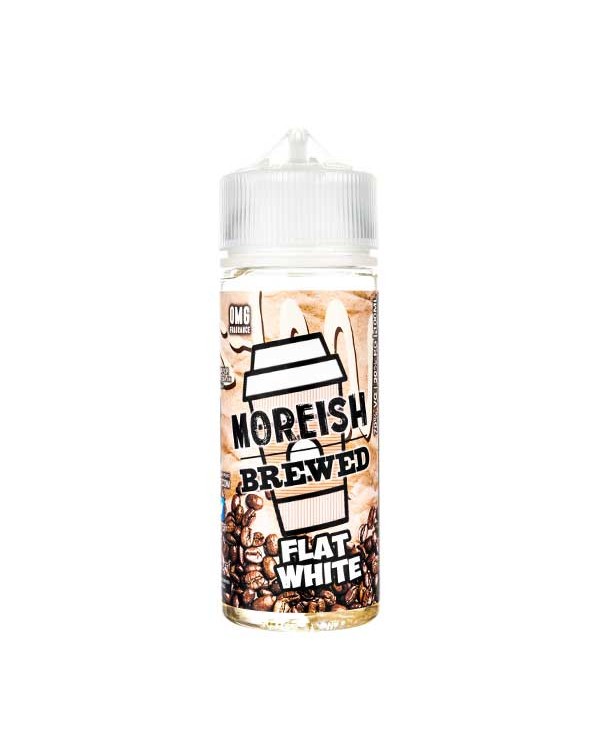 Flat White Brewed Shortfill E-Liquid by Moreish Pu...