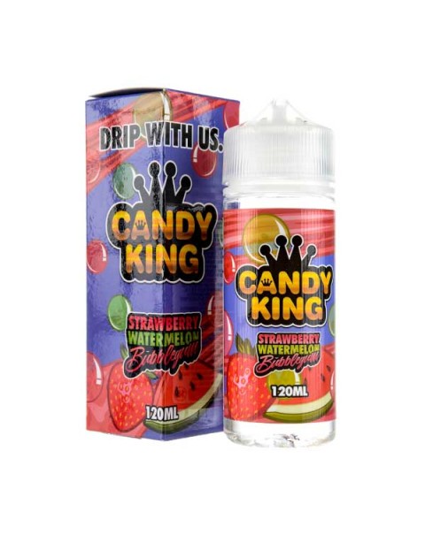 Strawberry Watermelon Gums Shortfill E-Liquid by Candy King