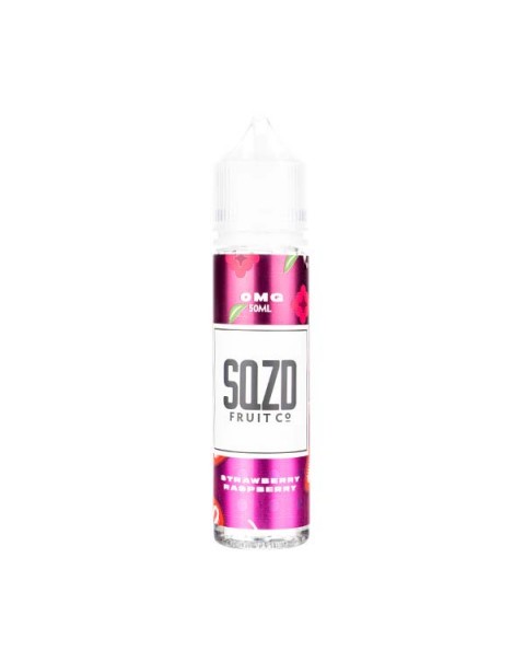 Strawberry Raspberry 50ml Shortfill E-Liquid by SQZD Fruit Co