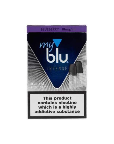 Intense Blueberry myBlu Nic Salt Pods by Blu