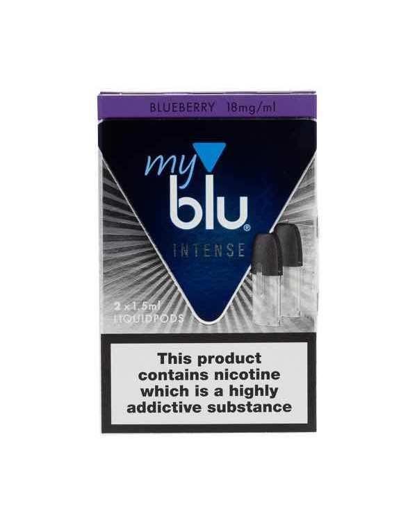 Intense Blueberry myBlu Nic Salt Pods by Blu
