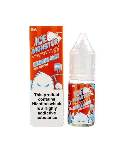 Mangerine Guava Nic Salt E-Liquid by Ice Monster