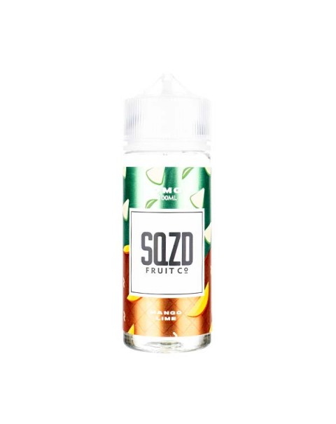 Mango Lime 100ml Shortfill E-Liquid by SQZD Fruit Co